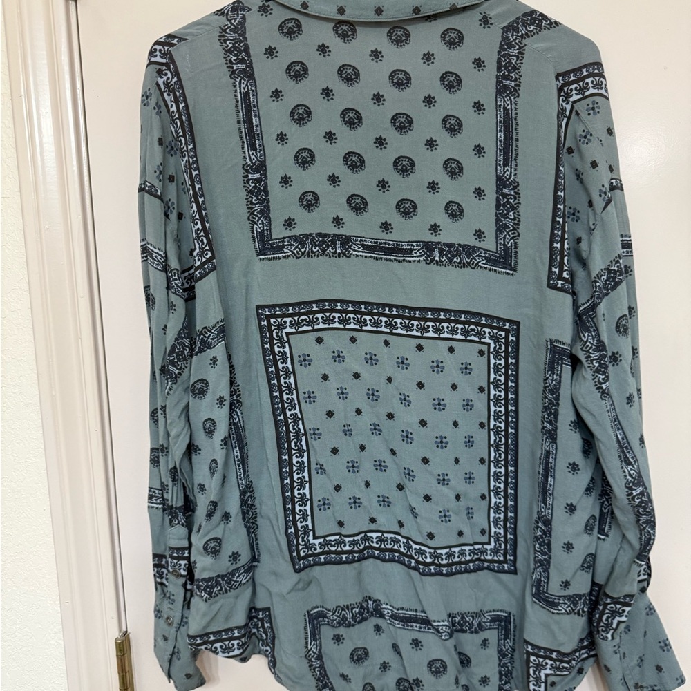 Free People Little Secrets Voile Bandana Too - Picture 2 of 3